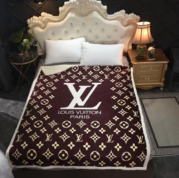 

lamb velvet blanket ab double-sided soft cashmere blanket thick crystal suede tide brand air conditioning sofa blanket
