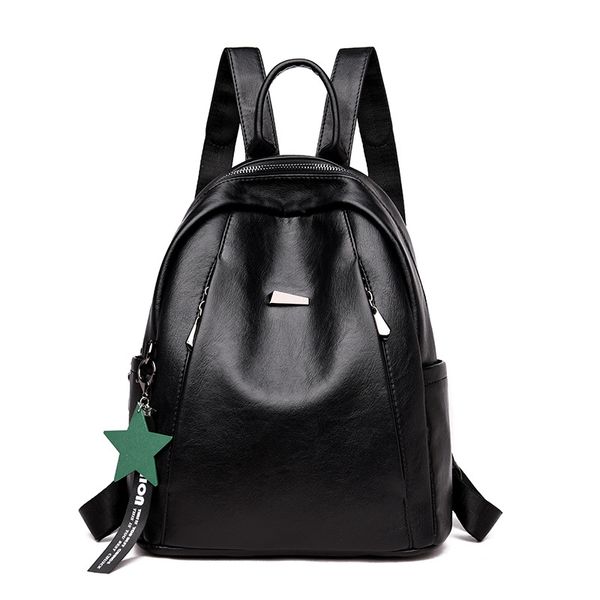 

women backpack leather college preppy students school backpacks schoolbags for teenagers girls female daily travel shoulder bag