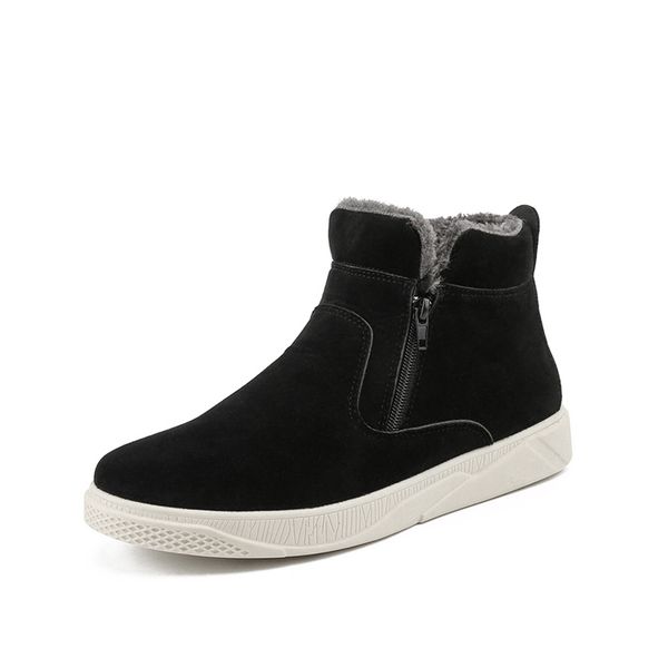 

new selling winter snow boots est and most popular cotton boots trendy person warm soft comfortable non-slip, Black