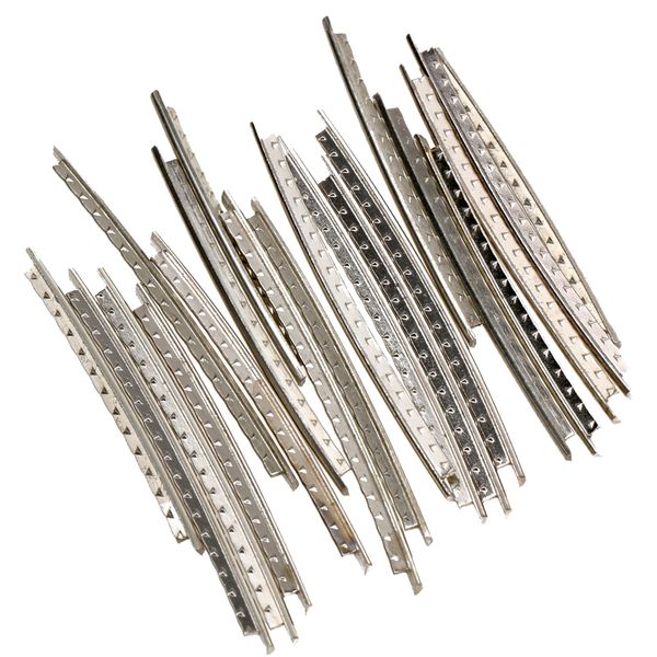 

21pcs precut copper bass guitars fret wire fretwire set 2.7mm silver tone