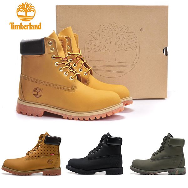 botas timberland verde militar