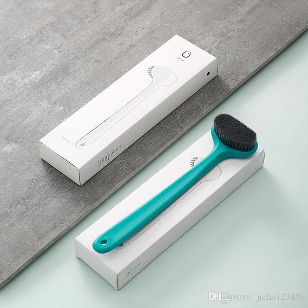 

simple and creative long handle soft hair bath artifact brush bath brush body brush massager bath spa scrubber