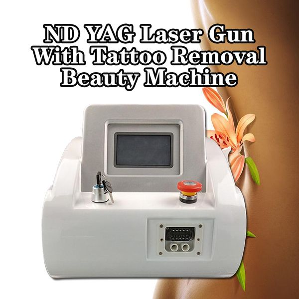 

portable q switched yag laser tattoo removal skin rejuvenation pigment removal spa salon home use machine, Black