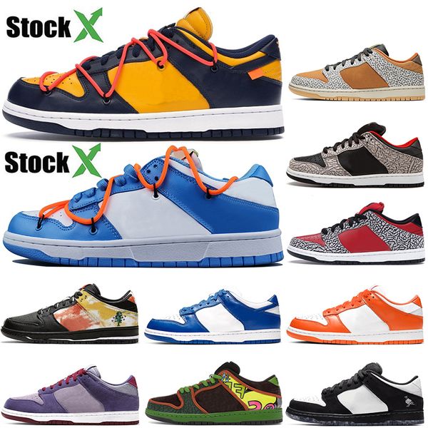 

sneakers 2020 new arrival mens womens running shoes sb dunk low trainers sb dunk low luxury diamond black raygun tie dye syracuse trainers, White;red
