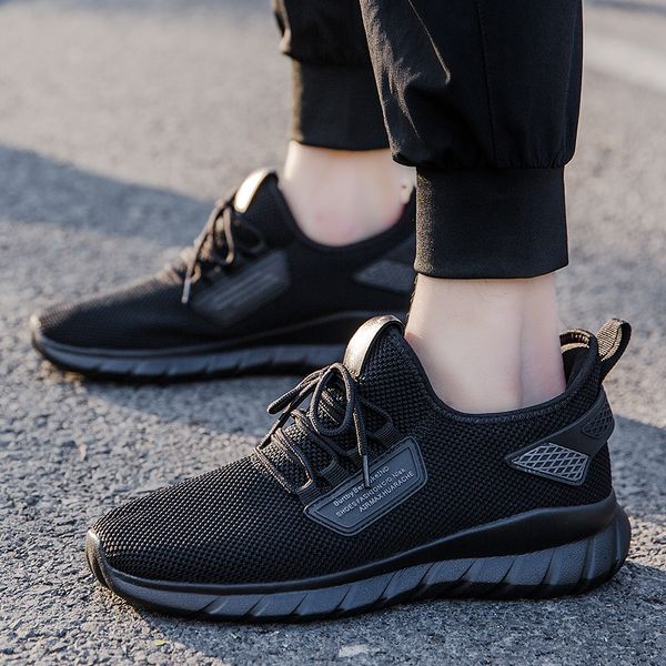 

shoes men sport mesh breathable walking sneakers men anti slip running shoes athletic running