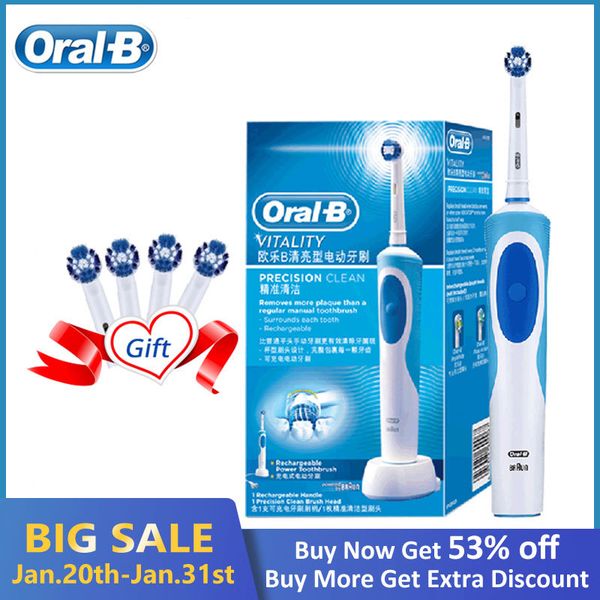 

oral b electric toothbrush 2d clean rotating toothbrush rechargeable toothbrush teeth dual clean brush heads