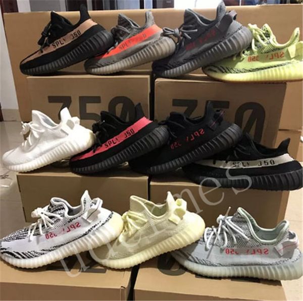 

【with box】2019 3m reflective yeezy yeezy yezzy yezzy boo t ply 350 v2 tatic butter e ame cream black white blue tint frozen yellow