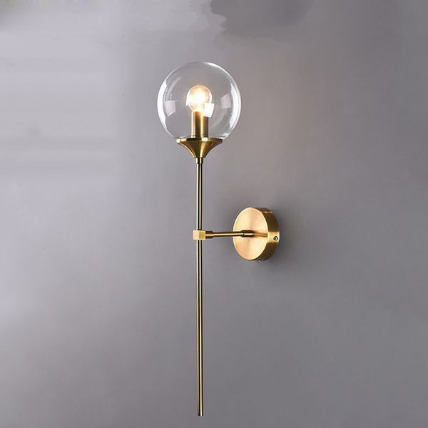 Grosshandel Moderne E14 Glaswandleuchte Gold Led Wand Licht Befestigungen Fur Hauptdekor Schlafzimmer Badezimmer Spiegelleuchten Nordic Innenleuchte Von Renewal 34 41 Auf De Dhgate Com Dhgate