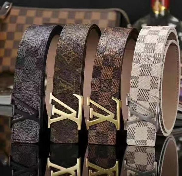 

роскошные ремни дизайнерские ремни для мужчин пряжка ремня мужской целомудрие ремни топ модный бренд мужской кожаный ремень оптом бесплатная, Black;brown
