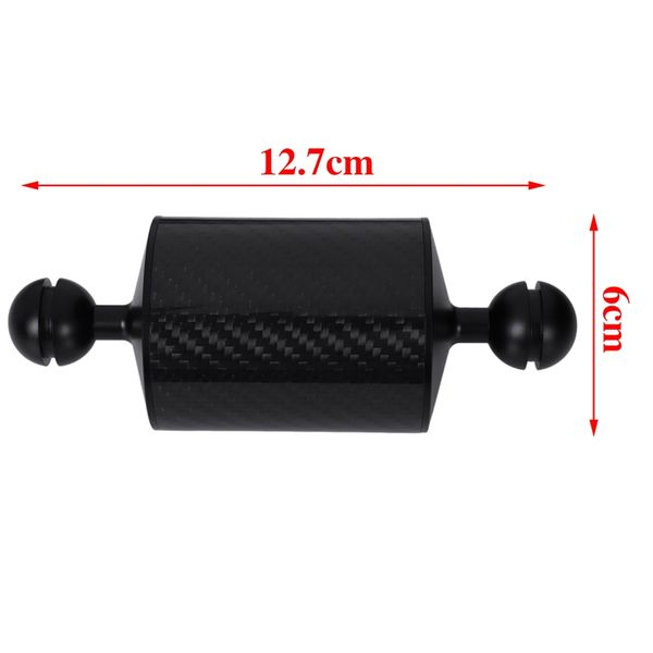

diameter dual balls carbon fiber floating arm,ball diameter:60mm