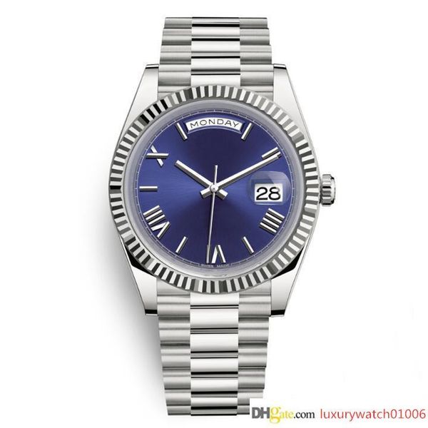 

2019 yellow rose gold watch mens women luxury watch day-date president automatic designer watches mechanical roma dial wristwatch reloj