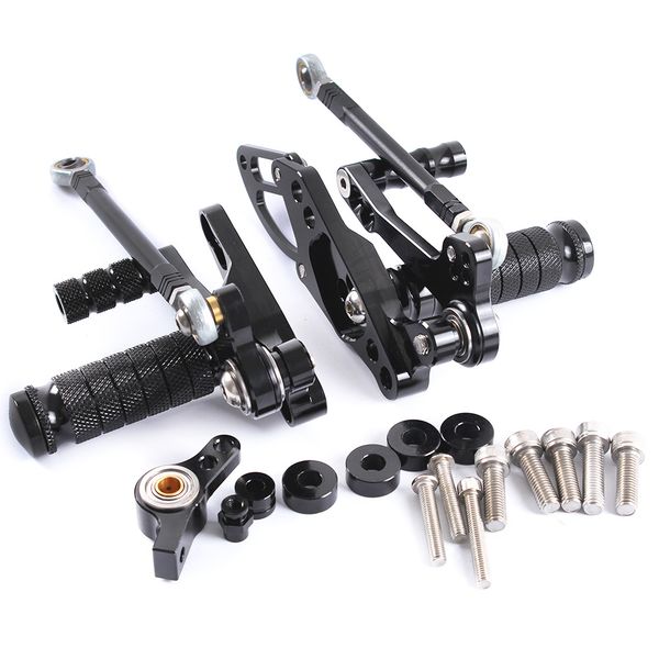 

for streetfighter 1098/s 1198/s 2011-2014 cnc motorcycle adjustable rearsets rear sets foot pegs pedal foot rests