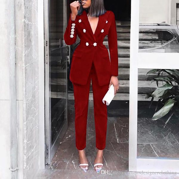 

solid color дизайнерские женщины куртки пиджаках элегантный sexy тонкий двойной брестед с длинным рукавом отворотом шеи женская мода куртки, Black;brown