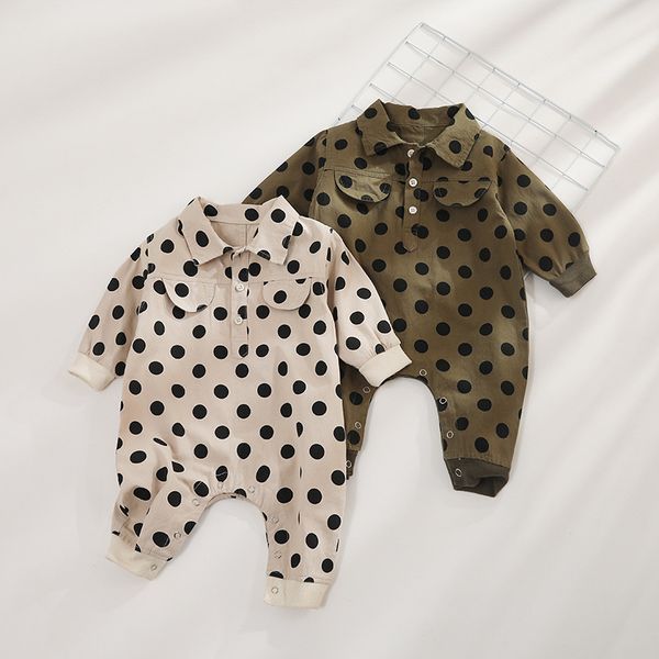 

baby spring children's clothing baby jumpsuits romper children's clothes korean new newborn wear crawling clothes, Blue