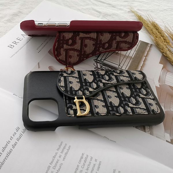 

designer phone case luxury fashion women iphone cases brand letter printed black red for lady phone cases 20062102ce