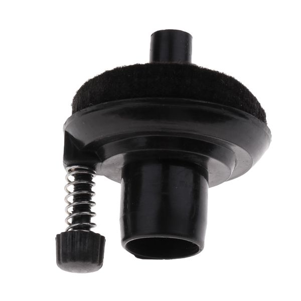 

black hi-hat cymbal stand holder for drum set kit accessory
