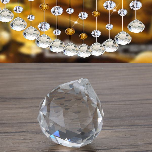 

30mm ball prism rainbow sun catcher refurbishing clear glass crystals for chandeliers crystal feng shui lamp suncatcher