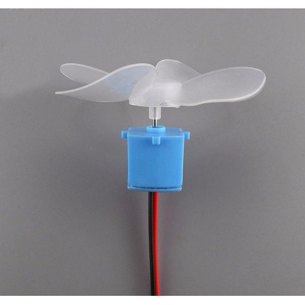 

mini wind water turbine generator led display assembling toy project kits