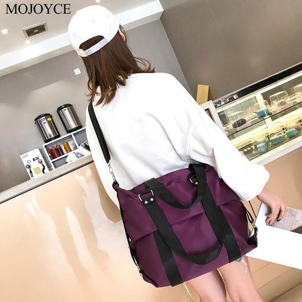 

женщины водонепроницаемый нейлон сумки дамы мода плечо crossbody сращивание элегантные сумки большой емкости путешествия хозяйственная сумка
