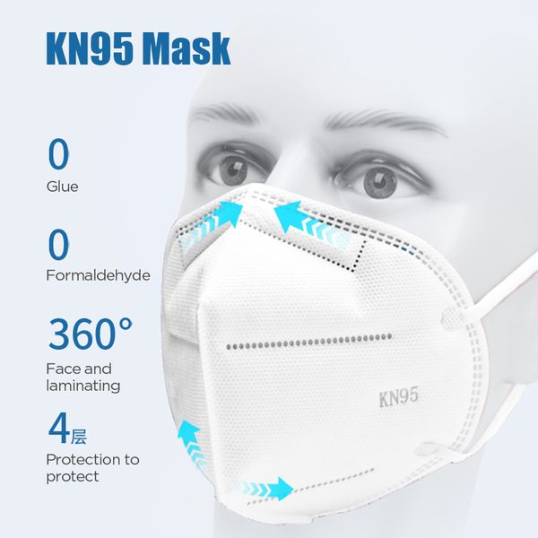 

anti-fog breathable mask dustproof anti-spray kn95 white industrial dust disposable mask meltblown layer nasal mask