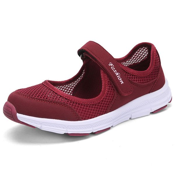 

summer shoes woman breathable casual shoes outdoor sneakers women autumn walking ladies platform flats zapatos de mujer, Black