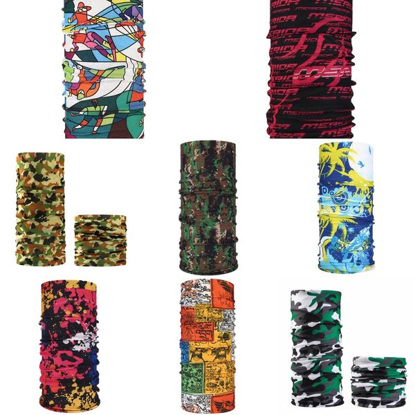 

kj30o head mask headscarf bandana cycling masks fashionflag neck scarves windproof sport camouflag face magic with filtere, Black