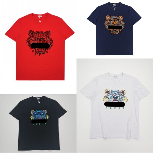 

summer trend brand short-sleeved casual fashion t-shirt men and women simple round neck t-shirt new, White;black