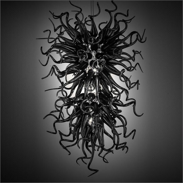 

north europe led creative modo dna handmade blown glass chandeliers high ceiling decorative hand blown glass crystal chandelier
