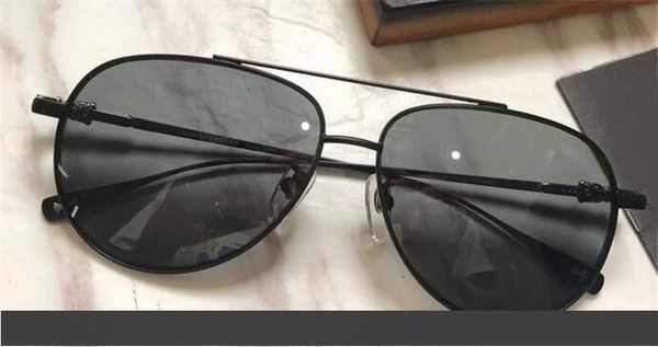 

новый мужской бренд desinger солнцезащитные очки пятна нью-йорк дизайнер солнцезащитные очки пилот металлическая рама покрытие поляризованны, White;black