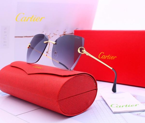 

2020 fashion aviator sunglasses, fashion trends, 0005 men luxury designer brand 1g cartier sunglasses 1g uv400, Black