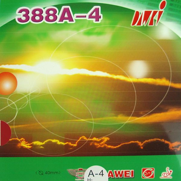 

dawei 388a-4 388a 4 speed + spin pips-in table tennis (pingpong) rubber with sponge four sponge thickness types