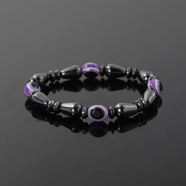 

creative personality paragraph purple yan jing zhu hematite bracelets bracelets versitile fashion natural stone bracelet bracele, Silver