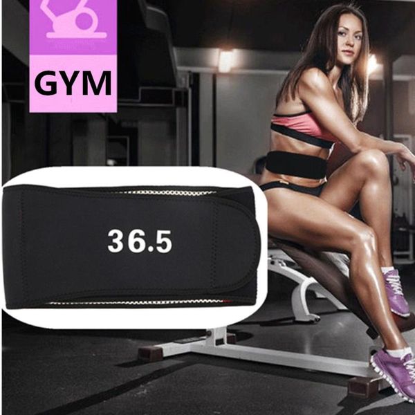 

rubber sponge sports protection belt waist adjustment compression band support belt slight self-heating to burn fat slimming, Black;gray