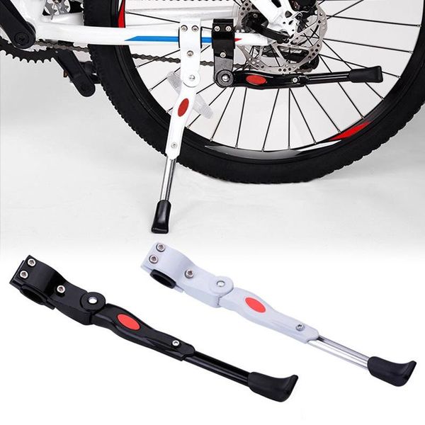 

adjustable mtb road bicycle kickstand 34.5-40cm mountain bike support side kick stand foot brace parking rack cycling parts