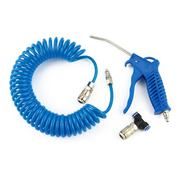 

compressed air air gun blow gun hose spiral hose set cleaning dust blower blower
