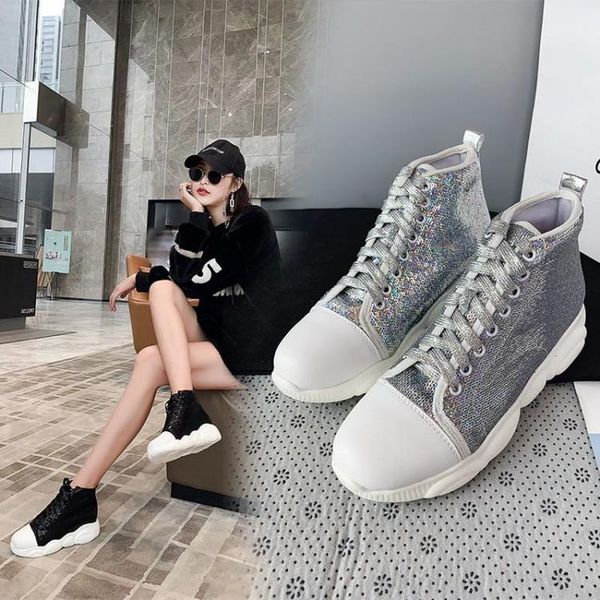 

autumn 2019 women's boots round head flat heel pu artificial short plush fashion lace up simple warm women's shoes basic, Black