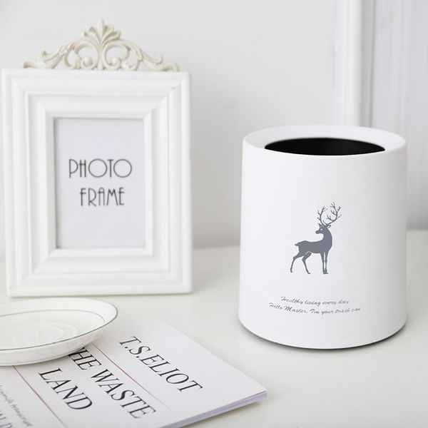 

plastic small waste bin cute mini trash can desktrash basket table home office trash can household cleaning tools