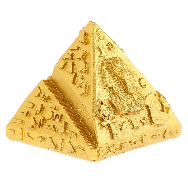 

2.95'' ancient egyptian pyramids figurine khufu pyramid model statue resin craft