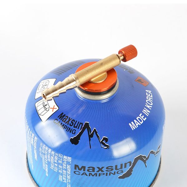 

stove cylinder tank accessories canister tool for camping gas refill adapter outdoor universal valves connector