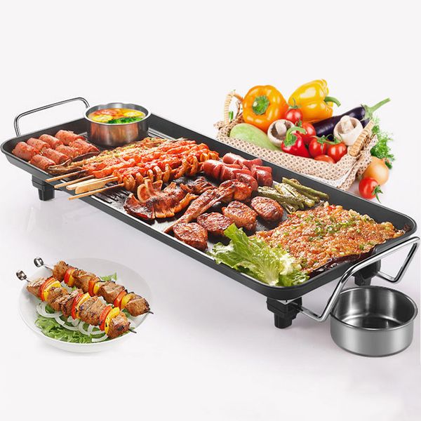 

camp kitchen barbecue electric grill cooksqueegee skewer convection oven spit 110v pan plate machine bbq