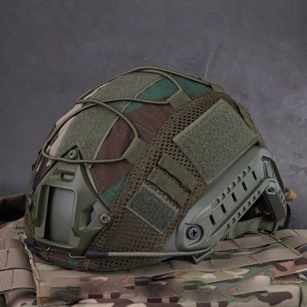 

hunting (tactical combat) helmet cover cs wargame sport helmet cover for ops-core /bj/mh type fast helmetq