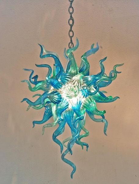 

modern art deco glass chandelier modern led light source hanging chain blown glass chandelier sell ceiling light