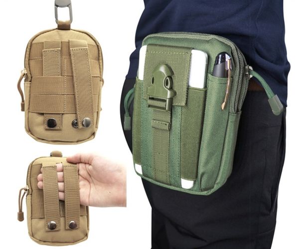 

Tactical Molle Hip Multi-function Bags Outdoor Camping Climbing Bag Sport Waist Belt Wallet Running Pouch Purse Phone Case Hot Wholesale