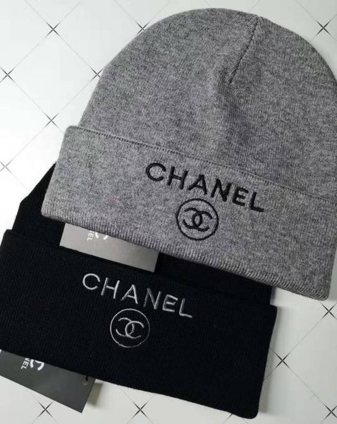 

Skullie beanie luxury women 039 cla ic letter knitted kateboard gorro kull cap colour with a clover hat with original tag, Blue;gray