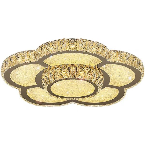 

кристалл главная потолочные светильники dimmable творческий цветок кристалл привело потолочные светильники заподлицо для гостиной