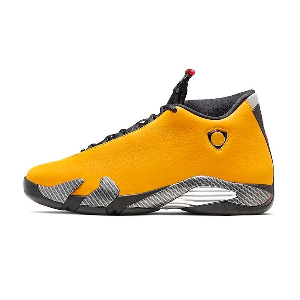 

new 14 yellow black toe fusion varsity red thunder men basketball shoes cool grey dmp candy cane sneakers, White;red