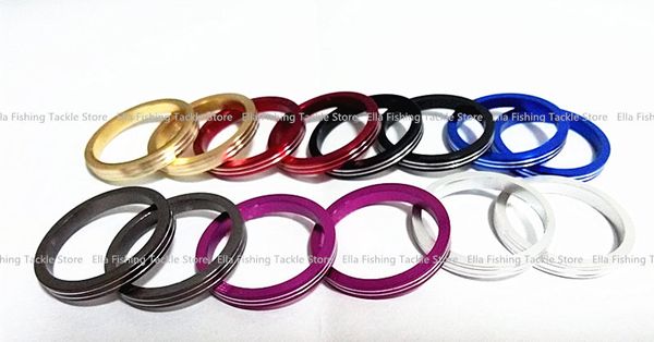 

winding check diy fishing rod aluminum part mix color repair components