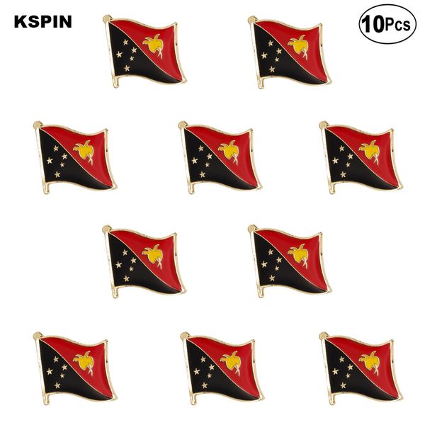 

p.n.g. flag lapel pin flag badge brooch pins badges, Gray