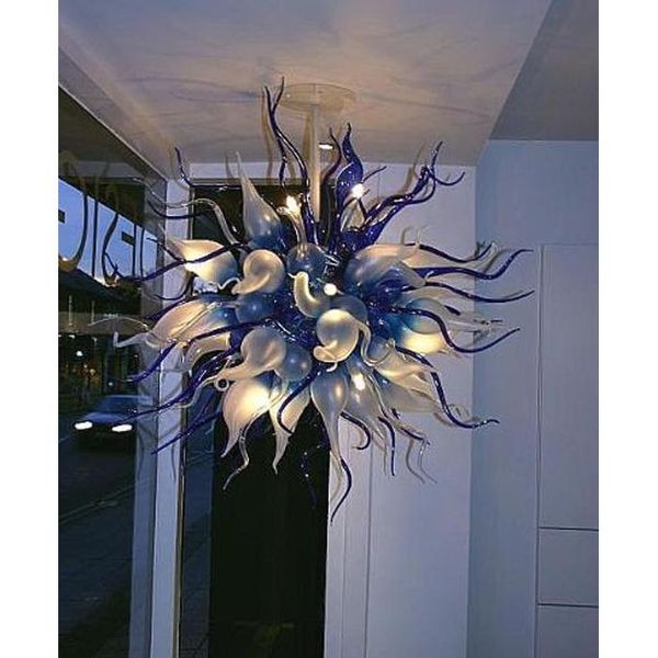 

Top Quality Home Chandelier Lamps LED Bulbs 100% Mouth Blown Borosilicate Murano Colored Glass Modern Chandelier Lighting