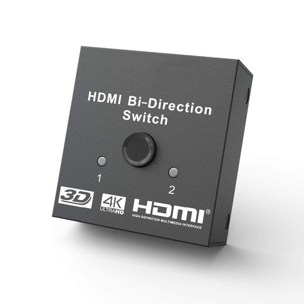 

hdmi splitter full hd 1080p video hdmi switch switcher 1x2 2x1 split 1 in 2 out amplifier dual display for hdtv